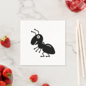 Serviette En Papier Fourmi (En situation)