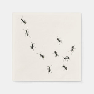 Serviette En Papier fourmis