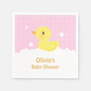 Serviette En Papier Fournitures de fête pour Baby Shower Canard en Cao