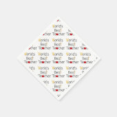 Serviette En Papier Fournitures de la meilleure école de Cool du monde (Coin)