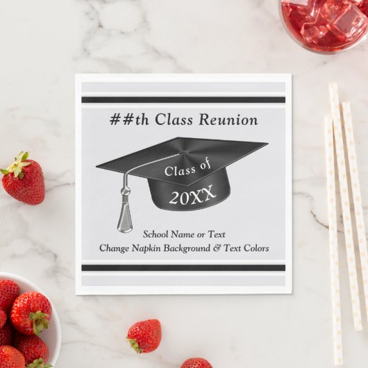 Serviette En Papier Fournitures de la Réunion de classe personnalisée (En situation)