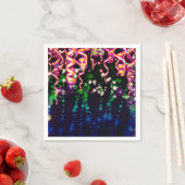 Serviette En Papier Fous de Neon Fous, Fête d'anniversaire (En situation)