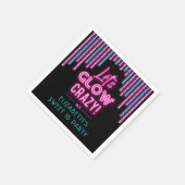 Serviette En Papier Fous Llow Crazy Sweet 16 fête d'anniversaire (Coin)