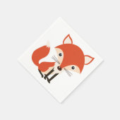 Serviette En Papier Fox (Coin)