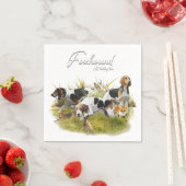 Serviette En Papier Foxhound (En situation)