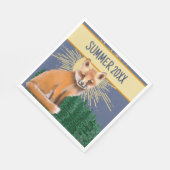 Serviette En Papier Foxy Summer Paper Napkin (Coin)