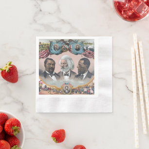 Serviette En Papier Fr3d3rick Bailey Douglass avec Black Abolitionnist