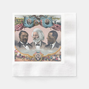 Serviette En Papier Fr3d3rick Bailey Douglass avec Black Abolitionnist