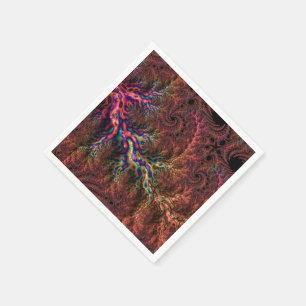 Serviette En Papier Fractal de Trippy
