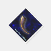 Serviette En Papier Fractal Shofar (Coin)