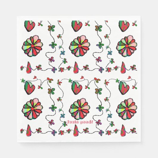 Serviette En Papier Fraîche de montagne (Devant)
