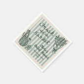 Serviette En Papier Fraîche Hors Du Marché Douche Nuptiale Tirée À La  (Coin)