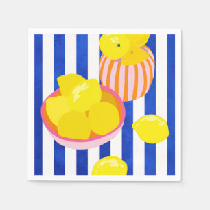 Serviette En Papier Fraîcheur de citron