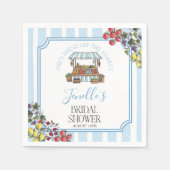 Serviette En Papier Frais Éclos Mariage Baby Shower (Devant)