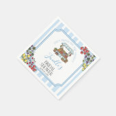 Serviette En Papier Frais Éclos Mariage Baby Shower (Coin)