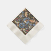 Serviette En Papier Fraise Thief Oiseaux William Morris (Coin)