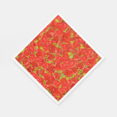 Serviette En Papier Fraises (Coin)