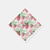 Serviette En Papier fraises, baies, rouge, frais, mûr, sucré, nourritu (Coin)