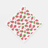 Serviette En Papier Fraises suces Buzzing Bees Anniversaire (Coin)