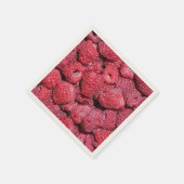 Serviette En Papier Framboise (Coin)
