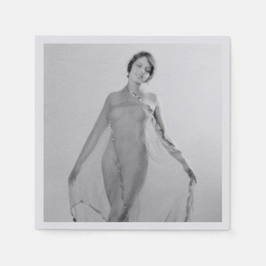 Serviette En Papier Francesca a Bella Ragazza, Belle fille italienne (Devant)