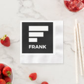 SERVIETTE EN PAPIER FRANK (En situation)