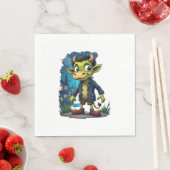 Serviette En Papier Frankenmoo (En situation)