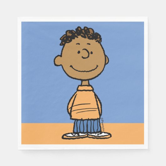 Serviette En Papier Franklin Smiling (Devant)