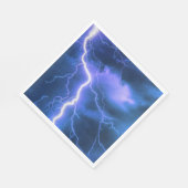 Serviette En Papier Frappe éclair choquante (Coin)