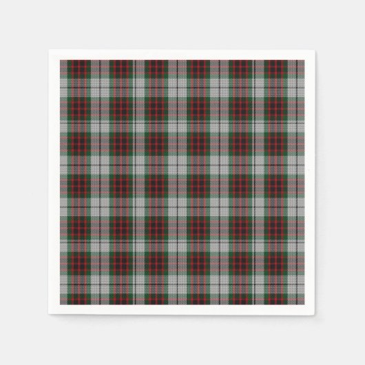 Serviette En Papier Fraser Robe Tartan Papier Plaid Naples (Devant)