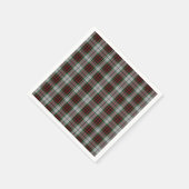 Serviette En Papier Fraser Robe Tartan Papier Plaid Naples (Coin)