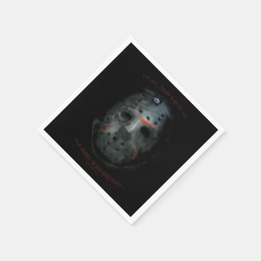 Serviette En Papier Freddy contre Jason | Devis Jason Mask (Coin)