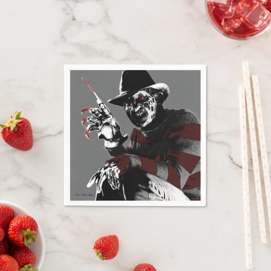 Serviette En Papier Freddy contre Jason | Freddy Seeing Red (En situation)