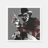 Serviette En Papier Freddy contre Jason | Freddy Seeing Red (Devant)