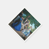 Serviette En Papier Frédéric Bazille - La Réunion Familiale (Coin)