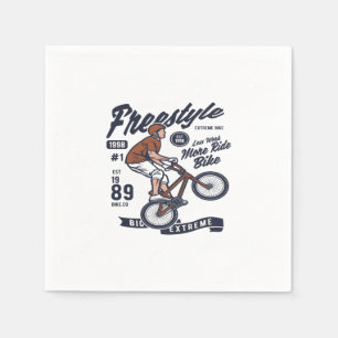 Serviette En Papier Freestyle Bike