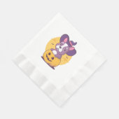 Serviette En Papier Frenchie Halloween (Coin)
