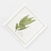 Serviette En Papier FRESH BAY FEUILLE Standard Dinner Papier serviette (Coin)