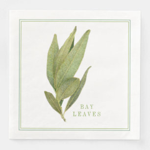 Serviette En Papier FRESH BAY FEUILLE Standard Dinner Papier serviette