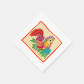 Serviette En Papier Frida Kahlo Chicken Graphic (Coin)