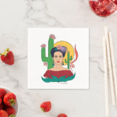 Serviette En Papier Frida Kahlo Desert Graphic (En situation)