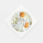 Serviette En Papier Fried eggs (Coin)