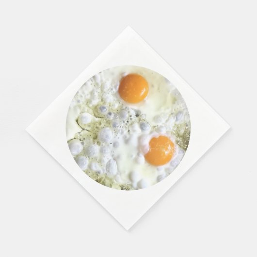 Serviette En Papier Fried eggs (Coin)