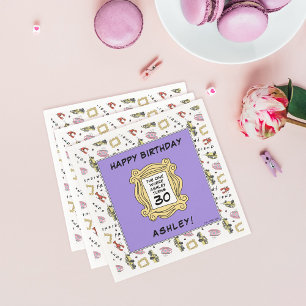 Serviette En Papier FRIENDS™ Celui avec l'anniversaire