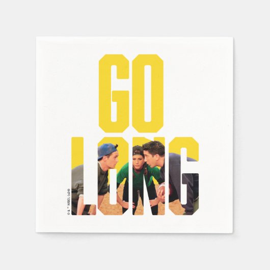 Serviette En Papier FRIENDS™ | Citation Go Long (Devant)