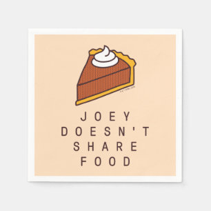 Serviette En Papier FRIENDS™ Joey ne partage pas sa nourriture
