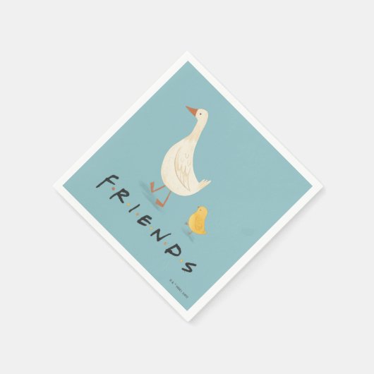 Serviette En Papier FRIENDS™ | The Chick and the Duck (Coin)