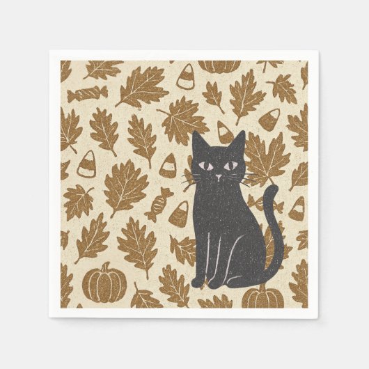 Serviette En Papier Frights & Delights (Devant)