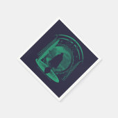 Serviette En Papier FRODO™ Leaving THE SHIRE™ Silhouette (Coin)