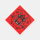 Serviette En Papier Frohe Weihnachten (Coin)
